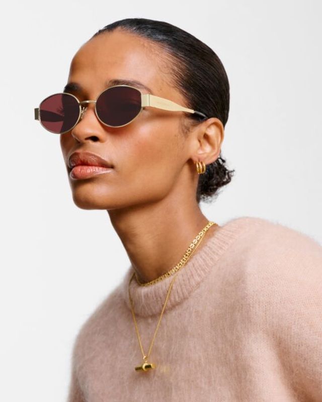 SIENA SUNGLASSES | Matte Gold / Tortoiseshell