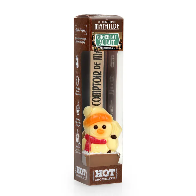 Hovedbilde Mathilde Hot Chocolate Spoon with Snowman
