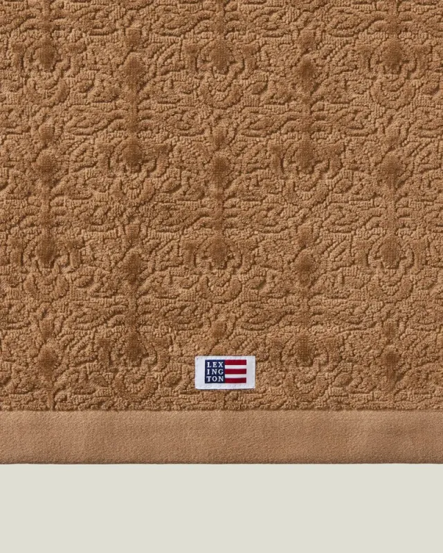 Lexington Velour Jacquard Ornament 50x70 Fudge
