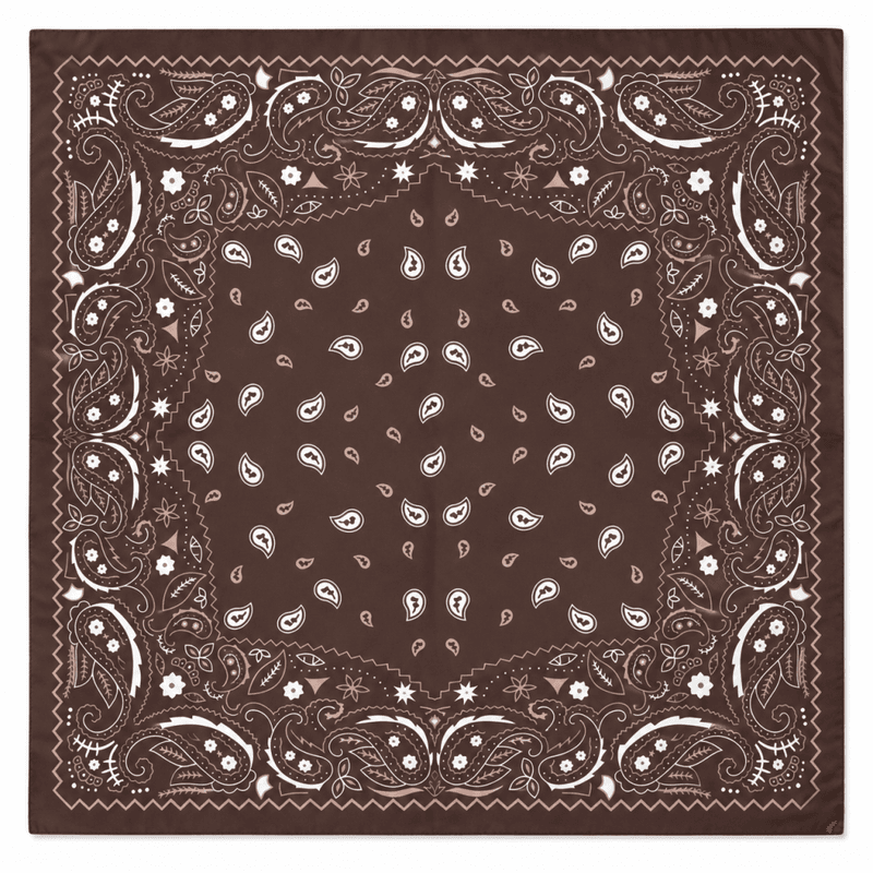 Scarf A26 band Brown