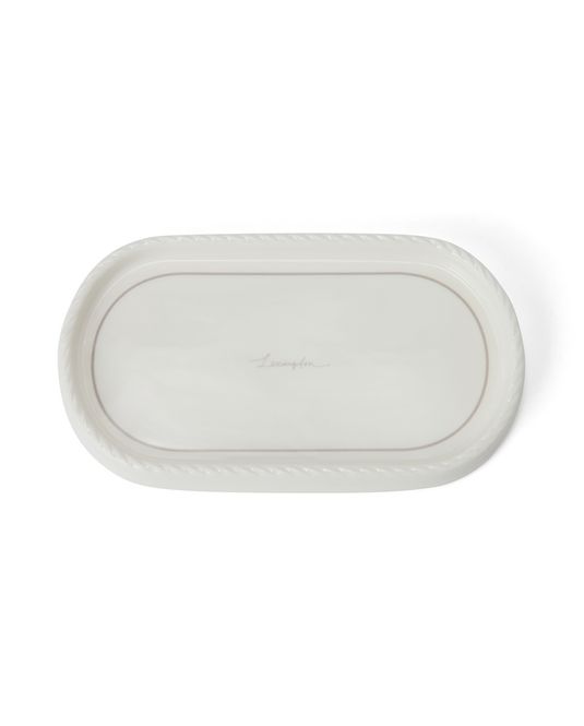 Hovedbilde Lexington Porcelain Oval Tray White/Beige