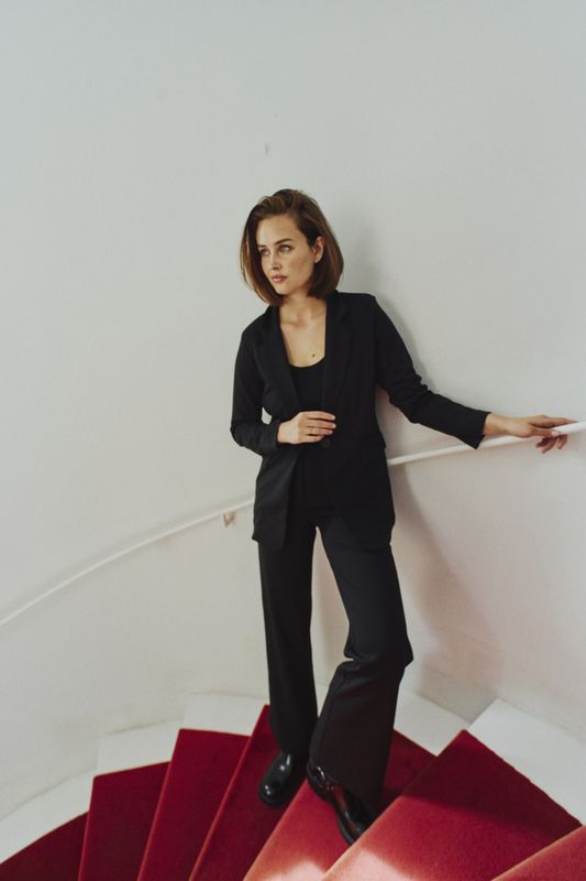 FQNANNI-PANT - BLACK