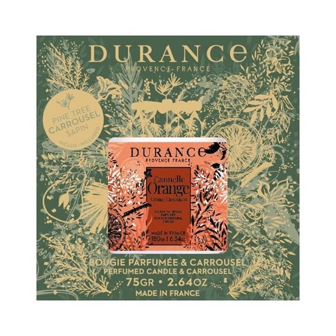 Hovedbilde Durance duftlys 75g orange cinnamon.karusell