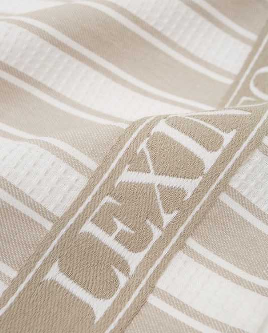 Hovedbilde Lexington Icons kjøkkenhåndkle Beige/White