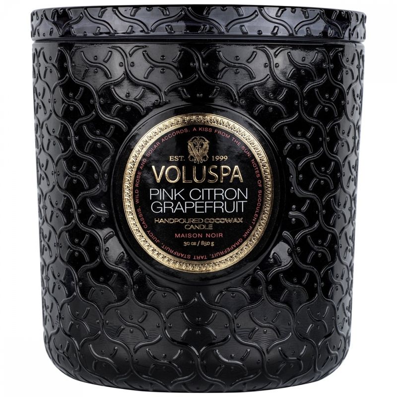 Voluspa Pink Citron Grapefruit Luxe Jar 80t