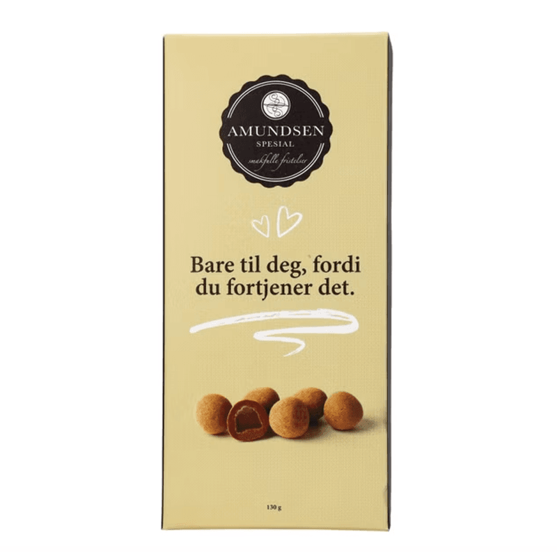 Bare fordi du fjortjener det - Vingummi med SJokolade og salt lakris