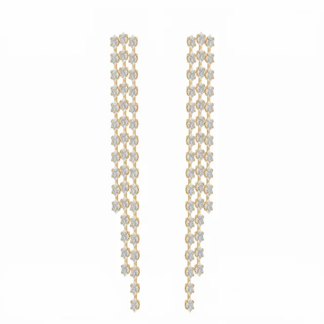Hovedbilde Vivienne ear 3 drop Gold