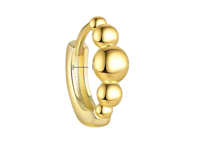 Hovedbilde Beatrice	Earring 18k Gold