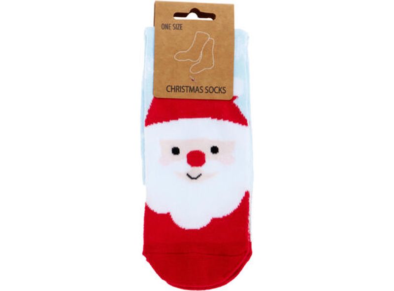 Sokk julemotiv 8 design One size