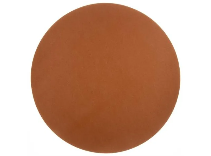 Bordbrikke PU-skinn 38cm Cognac