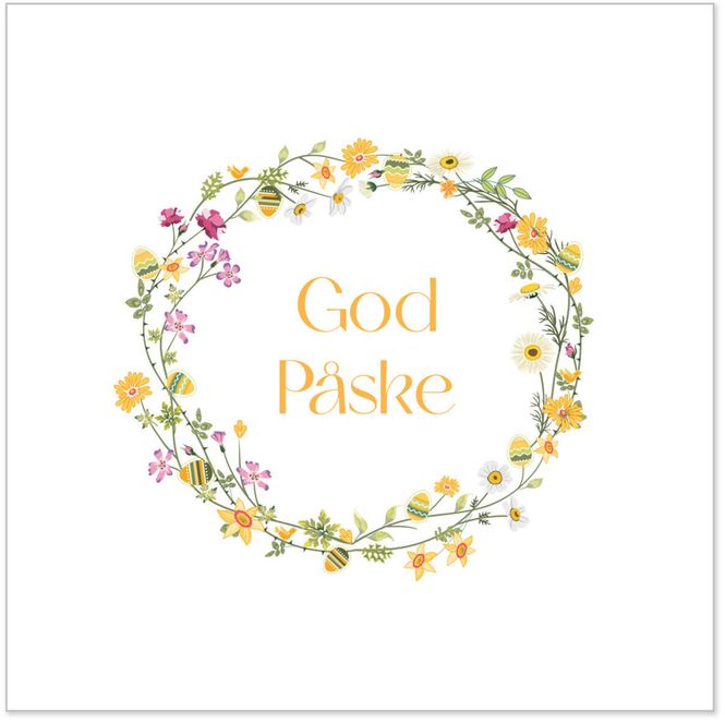 Bilde av Serviett Lunsj God Påske