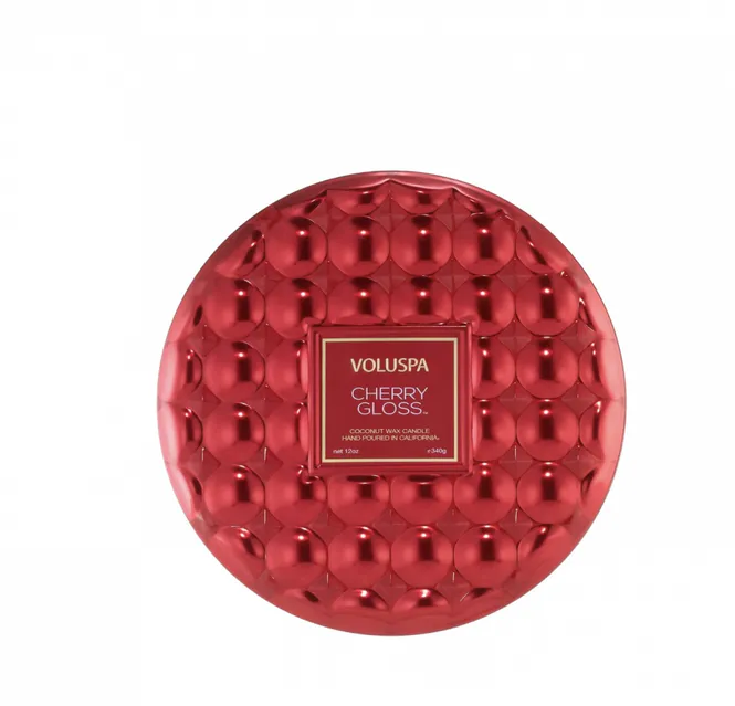 Hovedbilde Voluspa 3-Wick Tin 40t Cherry Gloss
