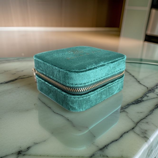 Hovedbilde Velvet Jewelry gift box - Green
