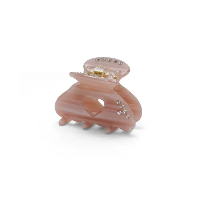 Hovedbilde Hairclip Heart Taupe