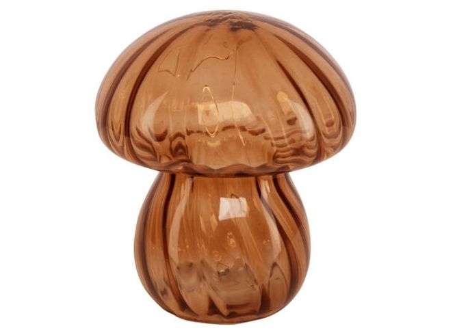Hovedbilde Sopp glass brun klar 10 LED
