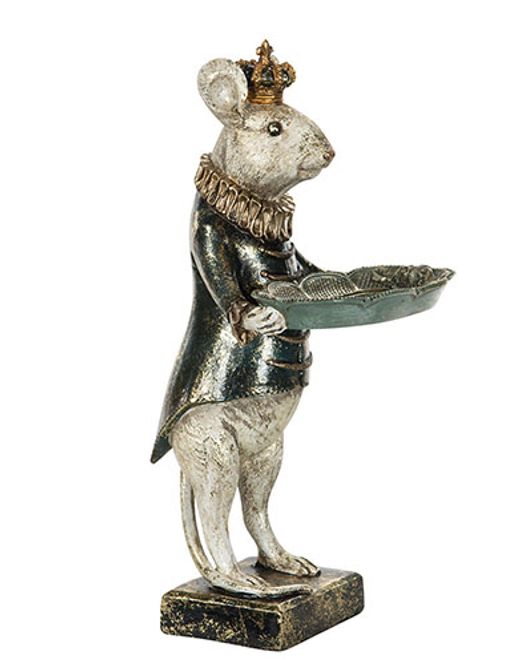 Hovedbilde Musekonge med fat 32cm