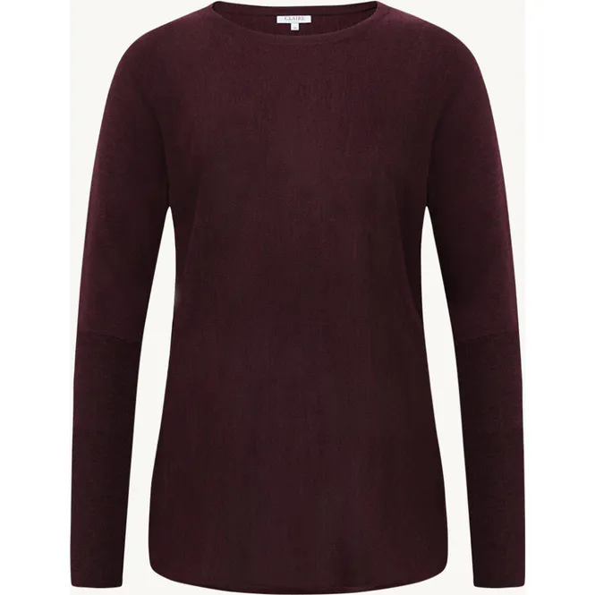 Hovedbilde CWPippa pullover Wine Melange