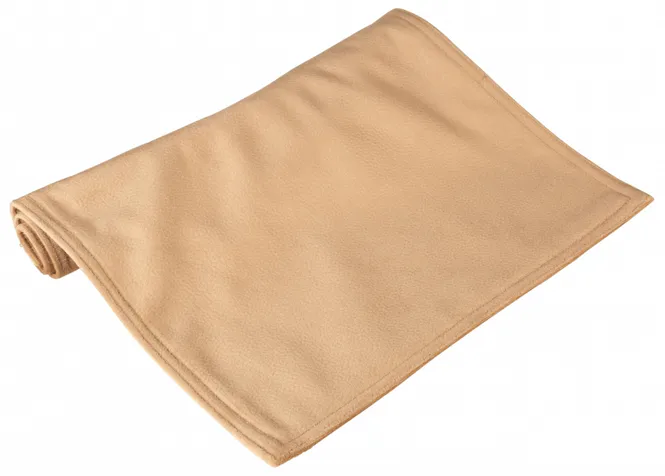 Hovedbilde Brikke Velour Skinnlook 33x48cm Brun