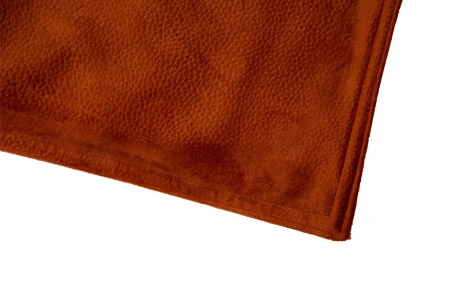 Hovedbilde Brikke Velour Skinnlook 33x48cm Brent