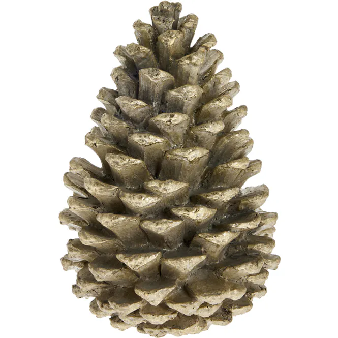 Hovedbilde Serafina decoration pine cone 15cm. L. Gold