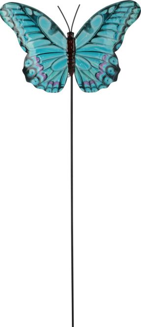 Hovedbilde Blomsterpinne sommerfugl metal 66cm Assorterte ...