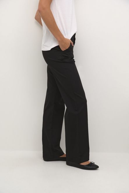 Hovedbilde Lea Flared chino pants - Black Deep