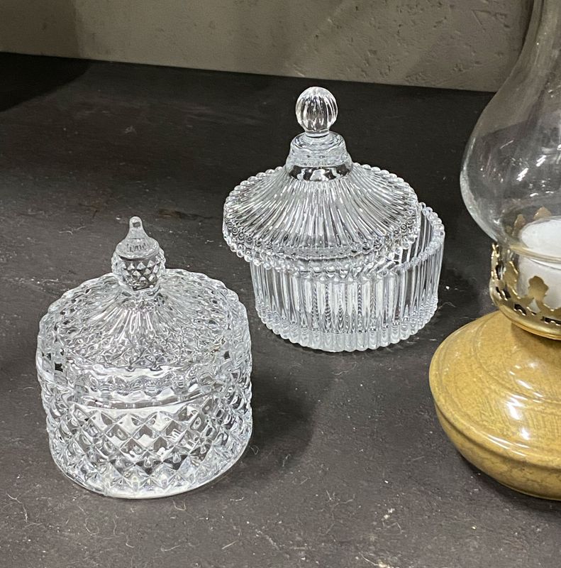 Glasskrukke Rut – klar | Ø 9 cm Assortert