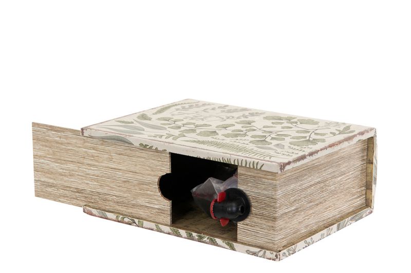 Vinboks Bok – Leaves | 30 cm