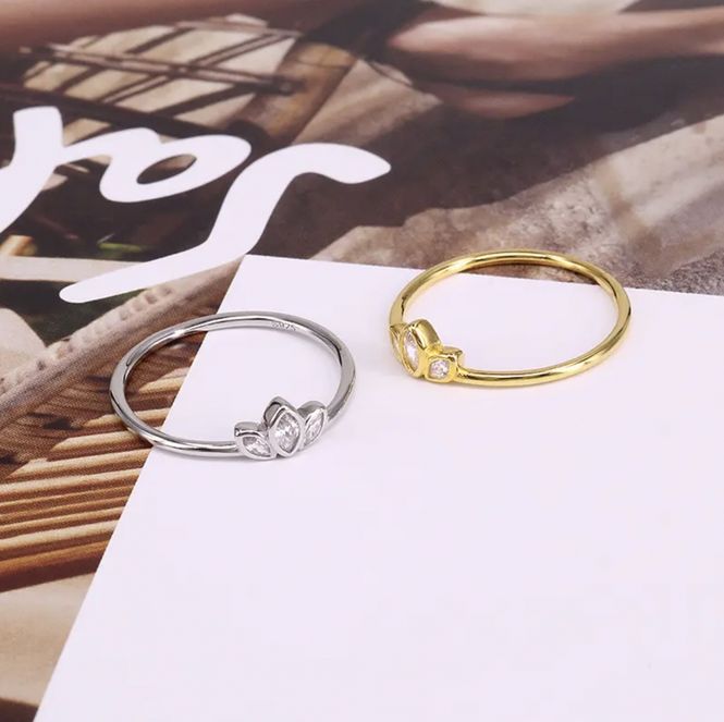 Hovedbilde Sara Ring 18K Gold Size 6