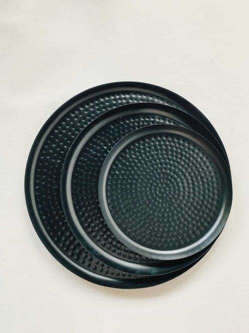 Hovedbilde Metallfat L D 58 Cm Sort