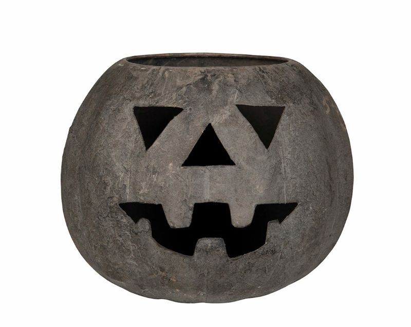 Lysholder Gresskar Metall 22cm