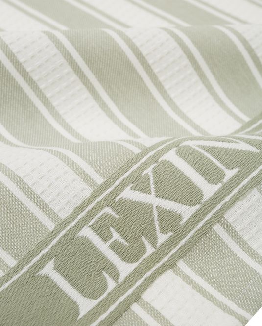 Hovedbilde Lexington Icons kjøkkenhåndkle Sage Green/White