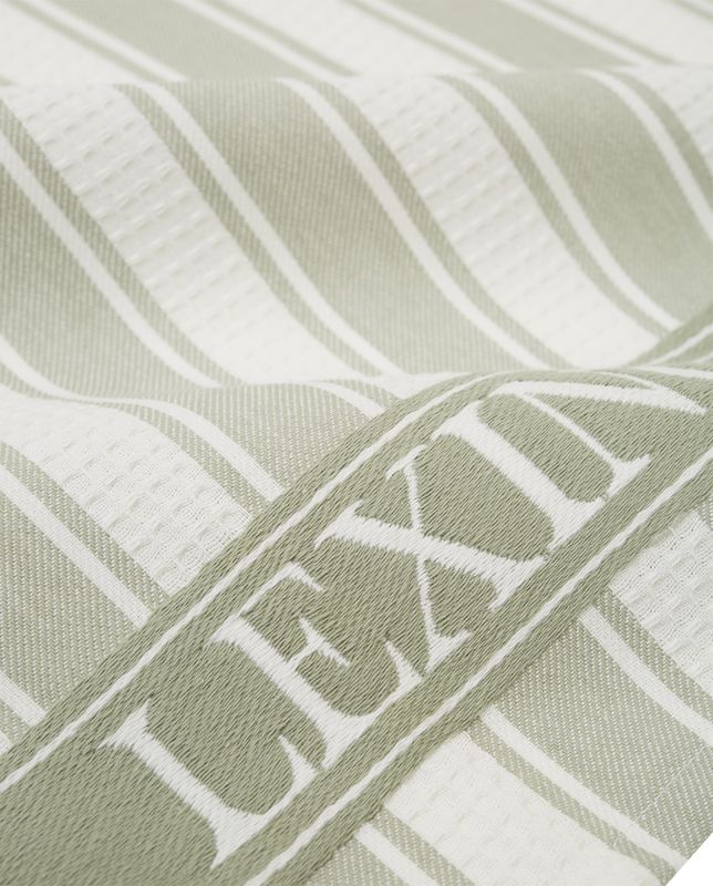 Lexington Icons kjøkkenhåndkle Sage Green/White