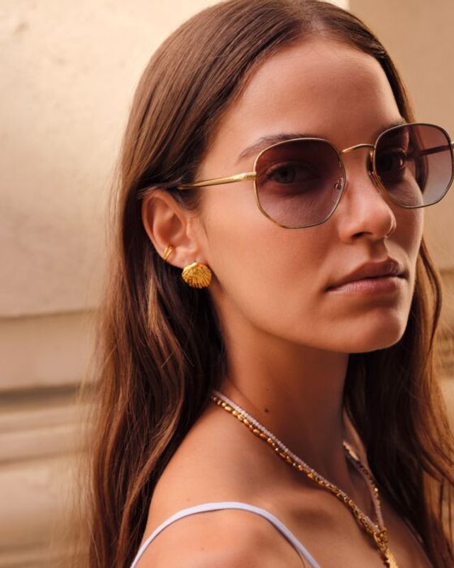 CALI SUNGLASSES| Gold Frame