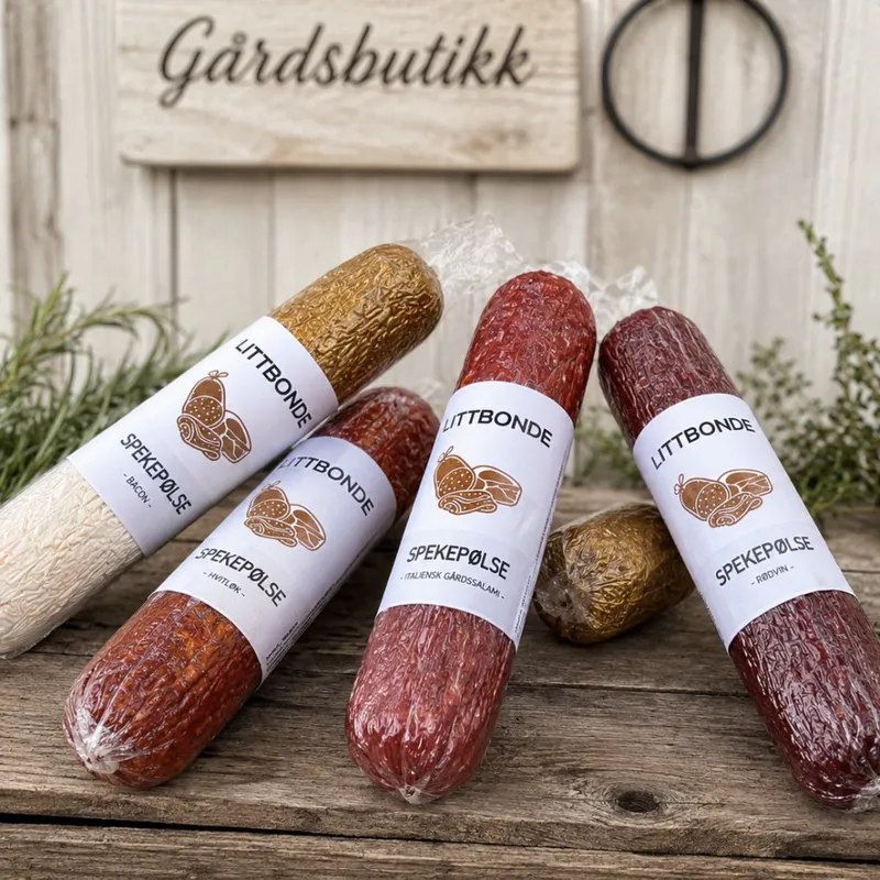 SPEKEPØLSE, HVITLØK