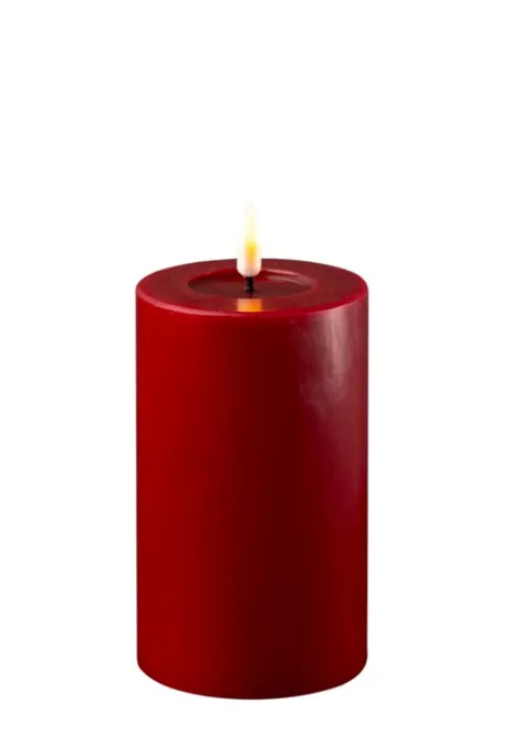 Hovedbilde LED Kubbelys Bordeaux 7,5x12,5cm
