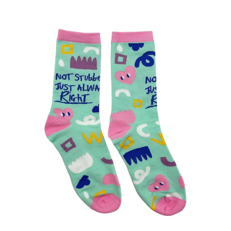 Small Talk 'Not Stubborn' Socks