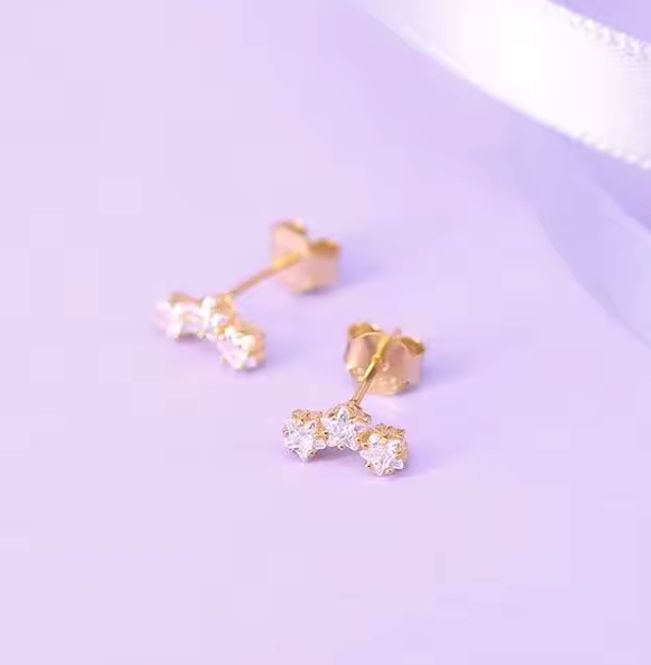 Hovedbilde Therese Stud Ear 18K Gold