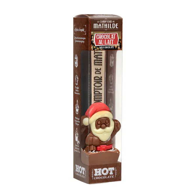 Hovedbilde Mathilde Hot Chocolate Spoon with Santa