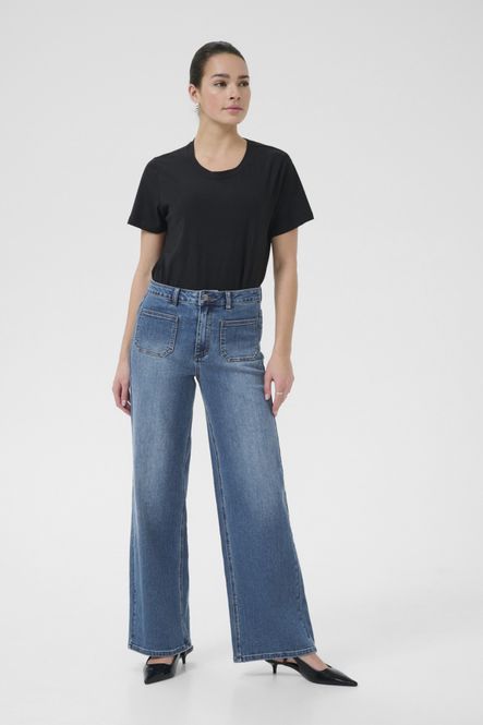 Hovedbilde KAbrook HW Reg Fit Jeans Medium Blue Denim