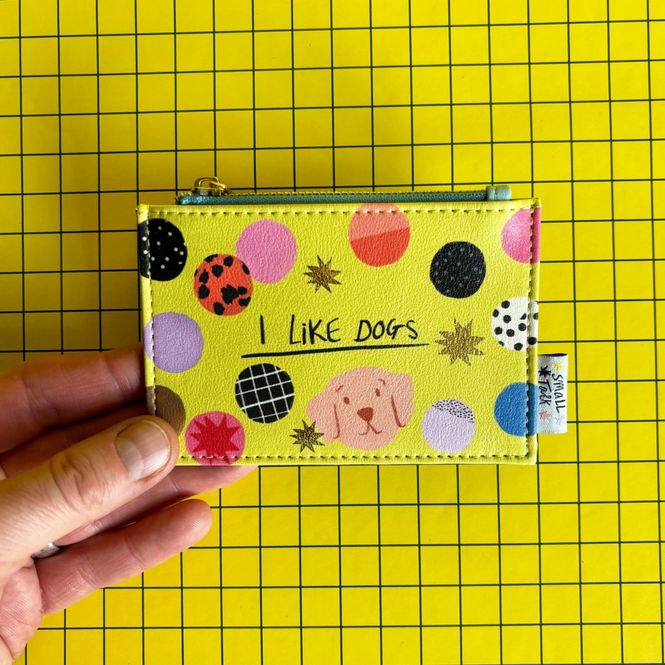 Hovedbilde Small Talk 'I Like Dogs' Zip Purse