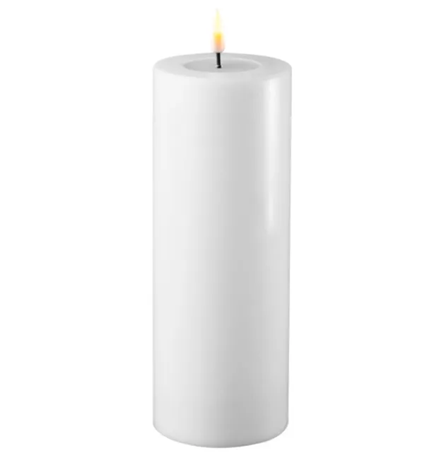 Hovedbilde LED Utendørs Kubbelys 20x7,5cm Hvit