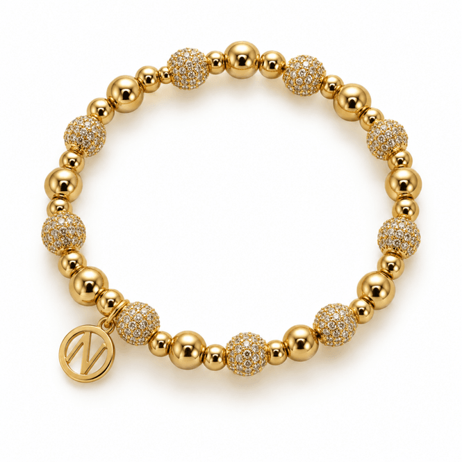 Hovedbilde Lizz el. brace gold Clear
