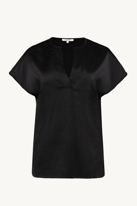 Hovedbilde CWReyyan Rhinestone Top Black