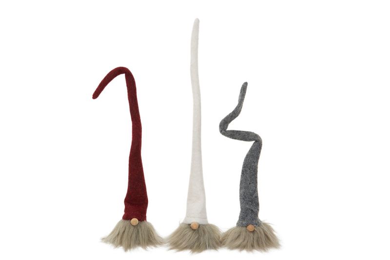 Nisse med ståltrådslue 23cm