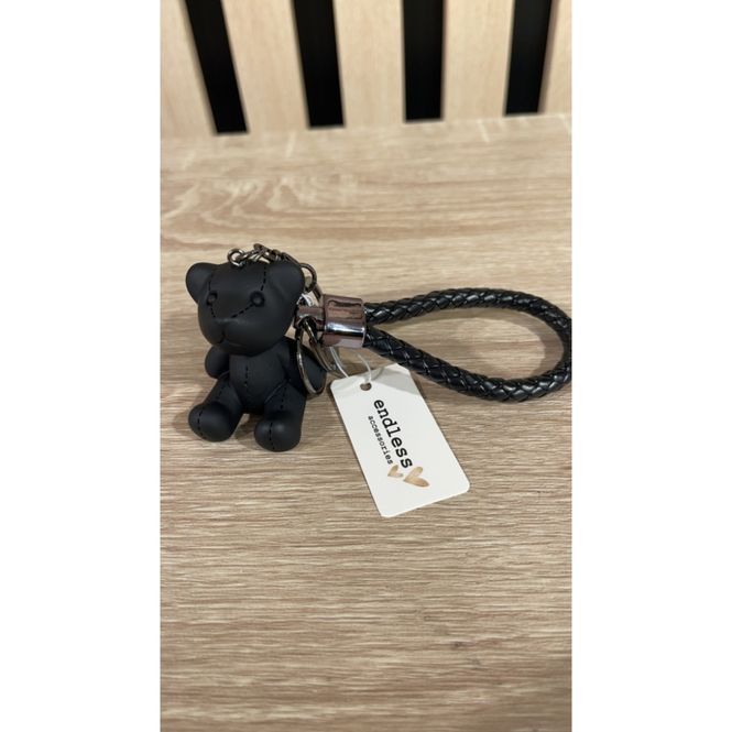 Hovedbilde Veskepynt Bamse Sort