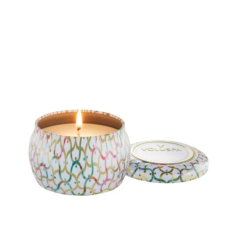 Voluspa WILDFLOWERS MINI TIN CANDLE 25t