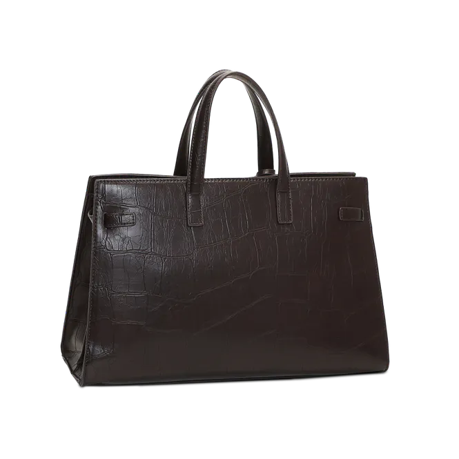 Hovedbilde Handbag Askim Lycke Croco Brown