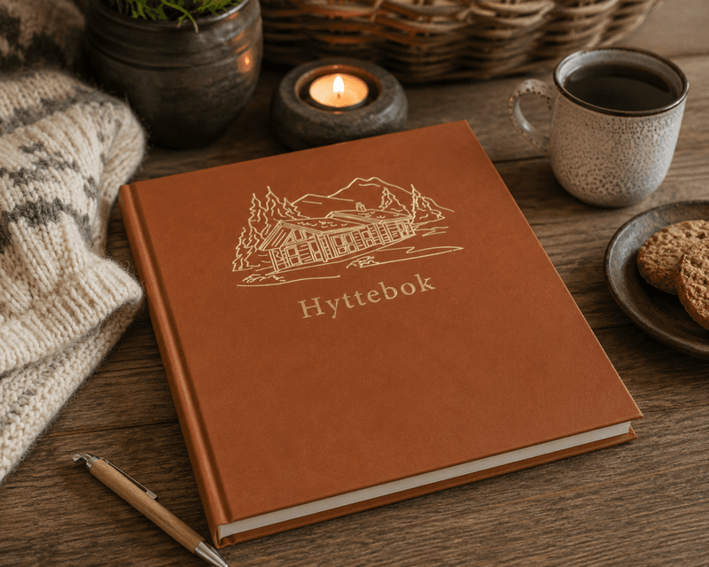 Hyttebok Fjell Brun