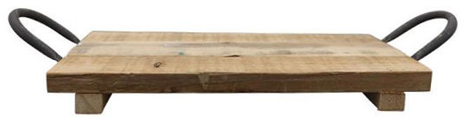 Hovedbilde Brett natur mangotre m/håndtak 40x20x9cm